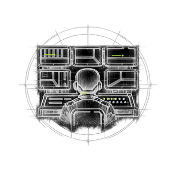 Icono técnico de mayor control
