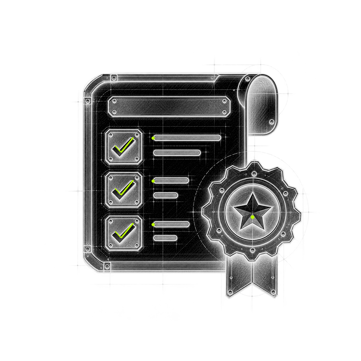 Icono técnico de mayor eficiencia